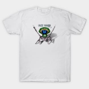 Cute Peacock Spider Digital Art T-Shirt